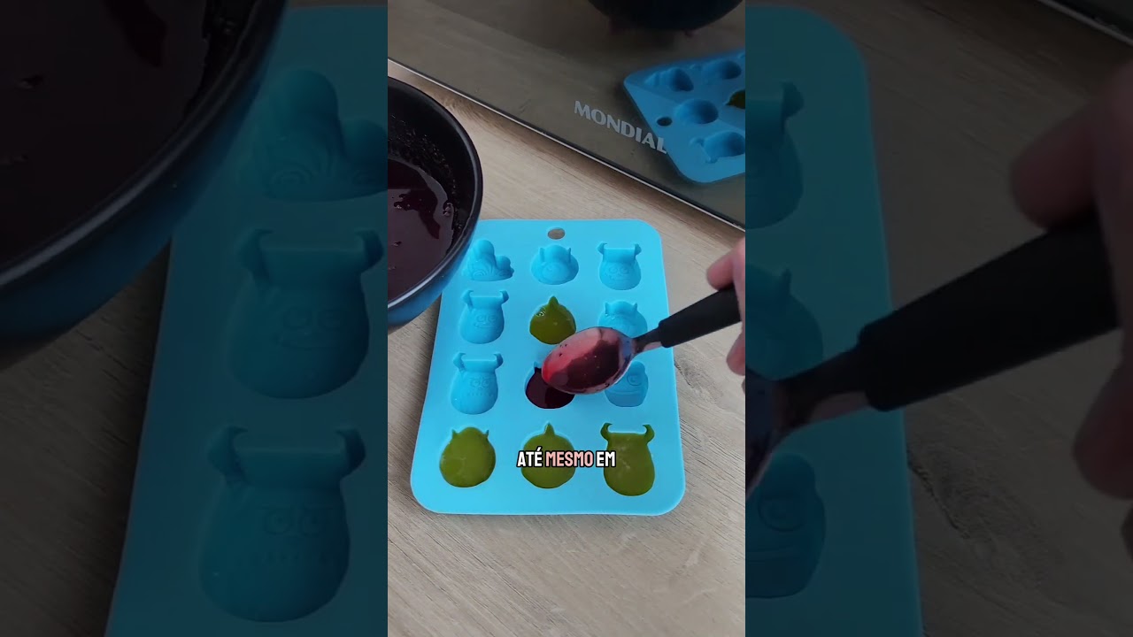 Bala de Gelatina no Micro-ondas Mondial