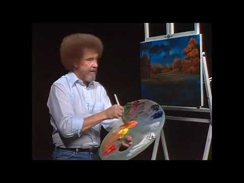 Bob Ross S28 E13 - Home Before Nightfall - UPSCALED to 1440x960p