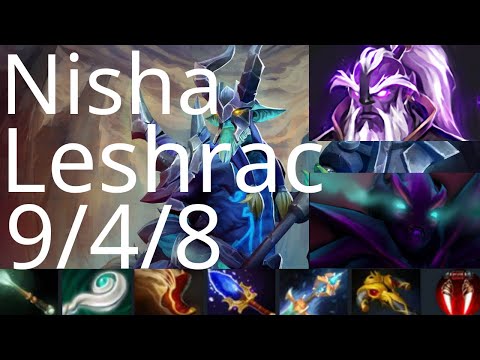 Nisha Leshrac vs Void Spirit, Spectre, Viper - down one by one - Secret vs Liquid g1 dota2