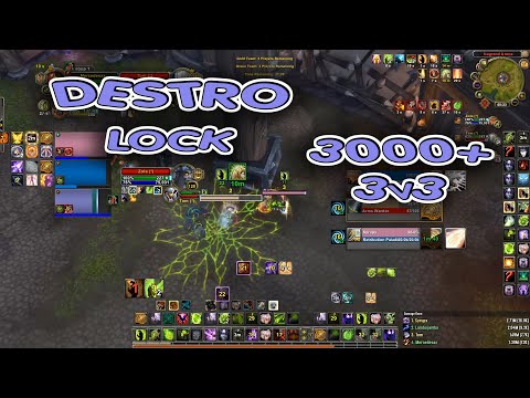 DESTRO Warlock ARENA 3000+ /  BfA Season 2