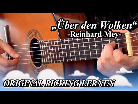LEARN GUITAR FINGERPICKING★ ABOVE THE CLOUDS ► REINHARD MEY