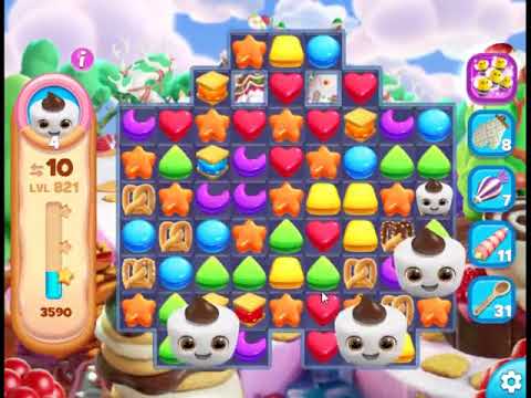 Cookie Jam Blast Level 821 - NO BOOSTERS 🍪 | SKILLGAMING ✔️
