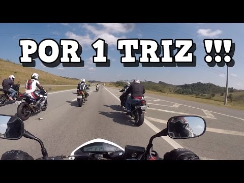 FABINHO THE HORNET - HORNET ALMOST BEATS IN MOTORCYCLE ON THE ROAD