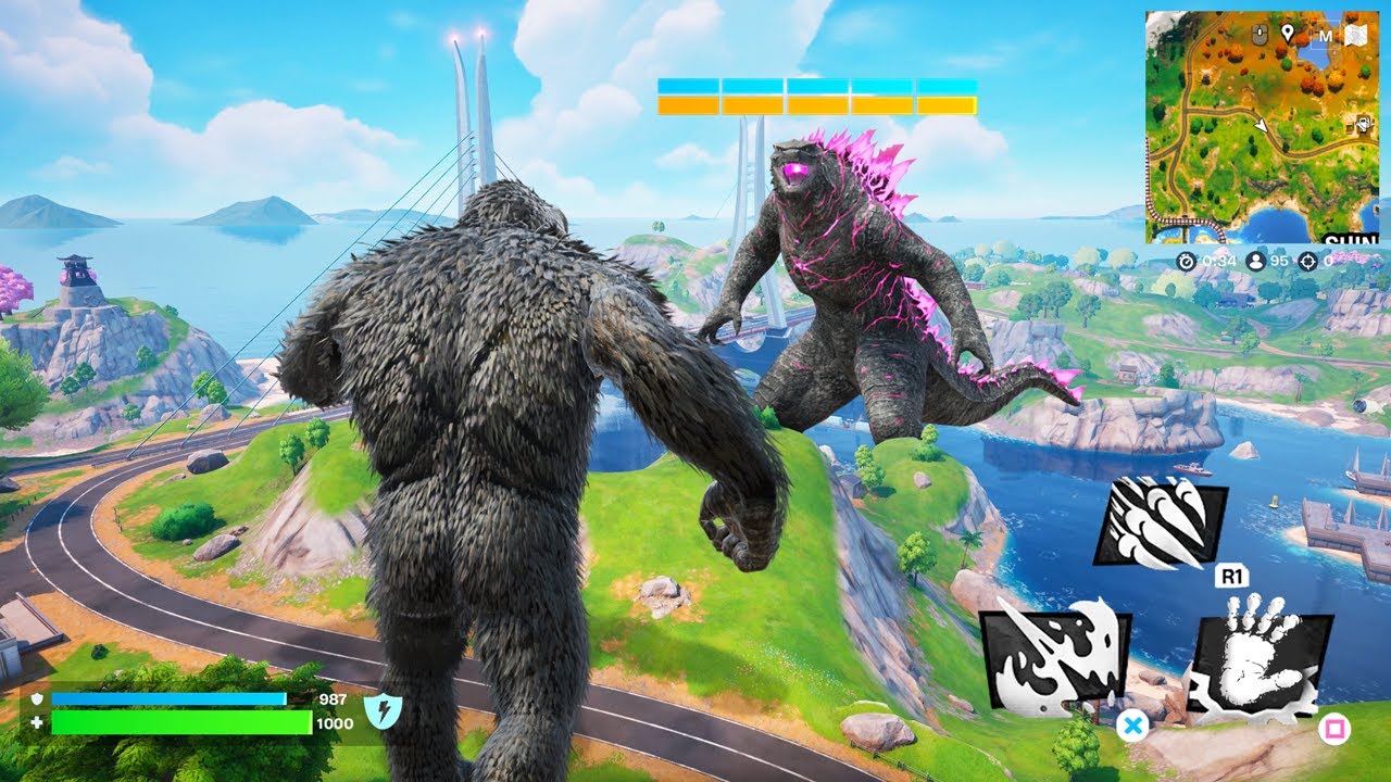 Fortnite JUST ADDED This in Todays Update! (Godzilla vs KONG)