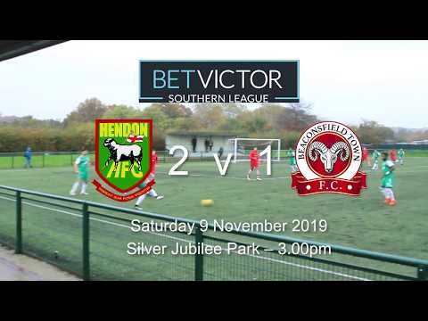 Hendon 2 Beaconsfield Town 1 HIGHLIGHTS 10 Nov 2019