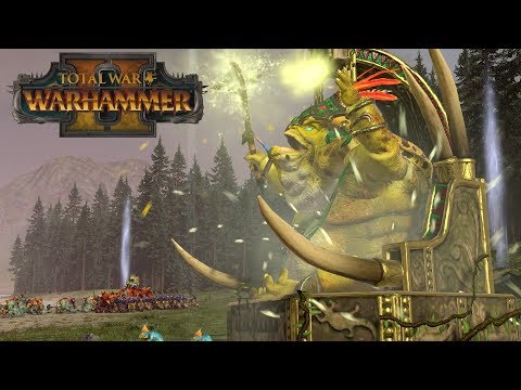 Heavy Magic, Light Slaan - Lizardmen vs Greenskins // Total War: Warhammer II Online Battle