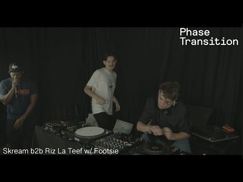 Phase Transition 1.1 - Skream b2b Riz La Teef w/ Footsie and Heny G