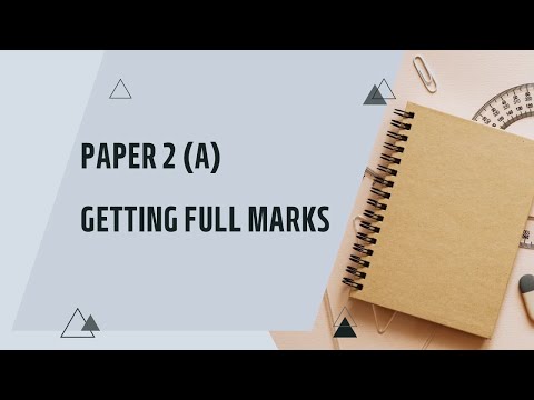 IGCSE Business Studies: Paper 2 Part A. Get full marks