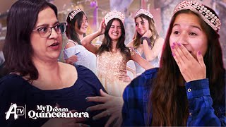 Buying a dress BEHIND my Mom's back 🤫 | Full Scene | My Dream Quinceañera