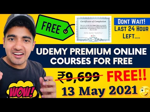 Free Udemy Courses With Free Certificates | Certified Free Online ...