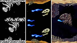 Wasteland Stage 骨 (MSX, PCE, Wii) | Gradius (Nemesis) & Gradius ReBirth グラディウス グラディウス リバース [4K]