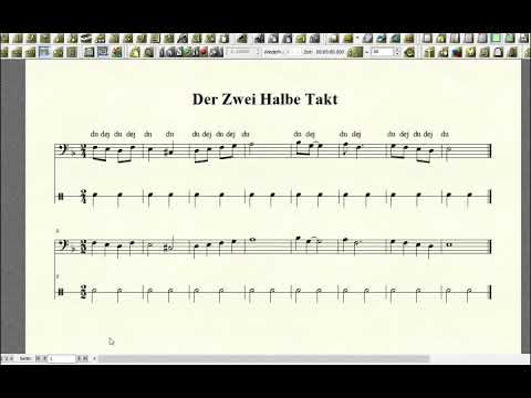 der Zwei Halbe Takt