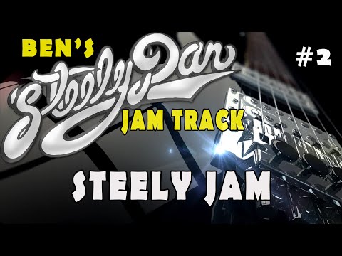 Steely Jam #2 blues backing track in E Pentatonic for guitar