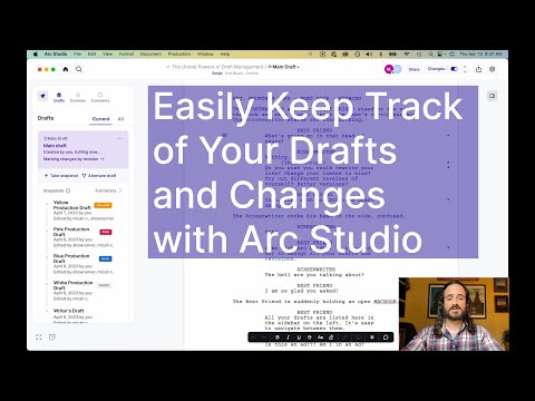 Easily Keep Track of Your Drafts and Changes with Arc...