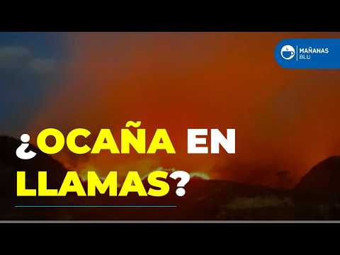 Incendio forestal fuera de control en Ocaña: Diana Riveros advierte sobre emergencia regional