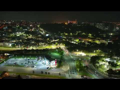 Drone Fimi Mini 3 - imagens aéreas em Jundiaí - modo noturno - qualidade 4k