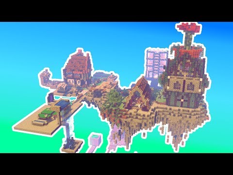 Pixlriffs - Minecraft: Sky Factory 3 ▫ 🏝️ Floating Paradise 🏝️  [Time Lapse]