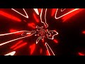 VJ LOOP NEON Red Metallic Abstract Background Video Simple Lines Pattern Motion 4k Screensaver