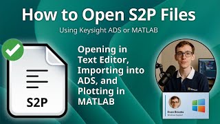 How to Open S2P Files (Touchstone 2-Port Network Data)