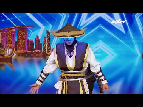 mortal kombat dance en Golden Buzzer Auditon AGT 2017