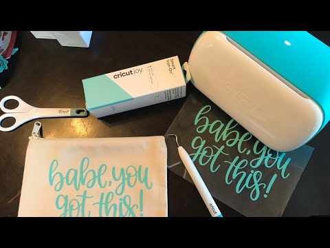 Smart Iron-On with Cricut Joy