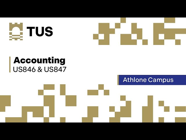 US846 - Accounting with Finance [Athlone]
