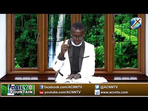 DAILY FOUNTAIN OF SEPTEMBER 11, 2019 - REV'D AGOGHENE J.S OWHEGBERU