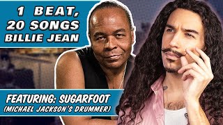 1 Beat, 20 Songs - Billie Jean Feat. @Jonathan Sugarfoot Moffett (Michael Jackson&#39;s Drummer)