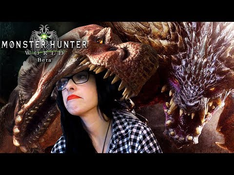 MONSTER HUNTER WORLD Early Gameplay Walkthrough Part 2 - Nergigante