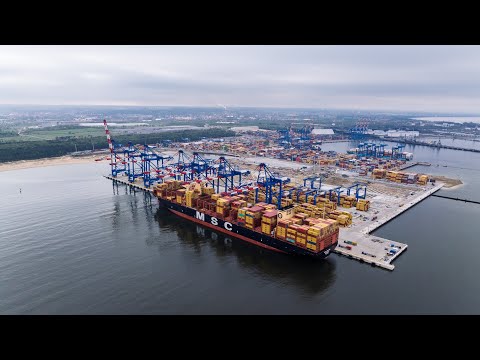 MSC Maura w Baltic Hub. Do Portu Gdańsk przybył pierwszy kontenerowiec w ramach serwisu Albatros