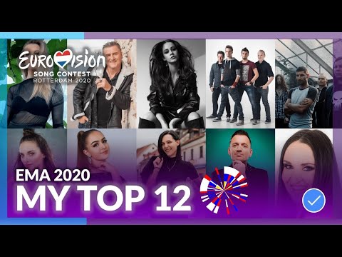 EMA 2020 - My Top 12 | EUROVISION 2020 (Slovenia)