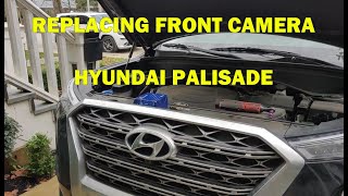 Replacing the Front Camera on a Hyundai Palisade