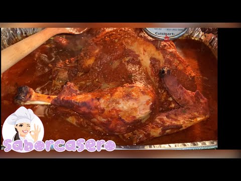 Pavo Adobado ,Enchilado a los 4 Chiles a mi estilo !!