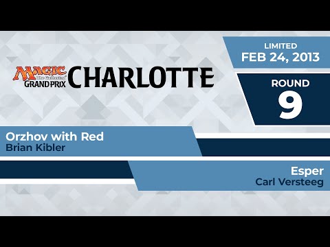 GPCHAR: Round 9 - Brian Kibler vs Carl Versteeg | Limited