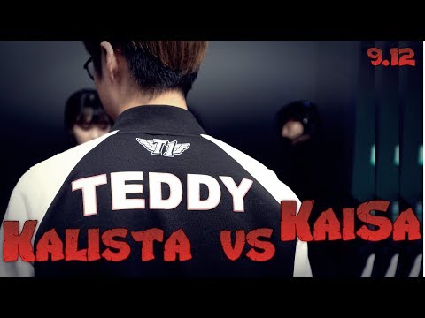 SKT Teddy - Kalista vs Kai'Sa ADC - LoL Season 9 KR Ranked | League Of Legends