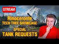 Rinoceronte Tech Tree Showcase | later special Tank Requests