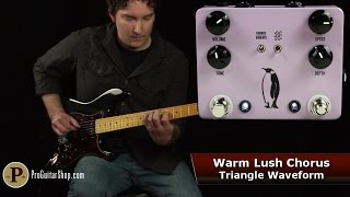 Video thumbnail for JHS Pedals Emperor Chorus/Vibrato with Tap Tempo by ProGuitarShopDemos