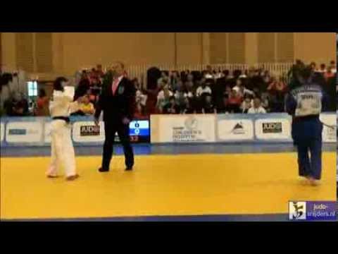 Judo 2013: Yamauchi (JPN) - Tsvetanova (BUL) [-40kg] semi-final