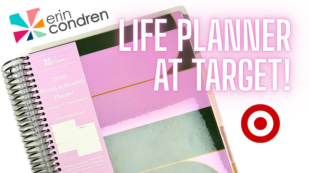 Best Planner Deal for 2026! Erin Condren Target Exclusive