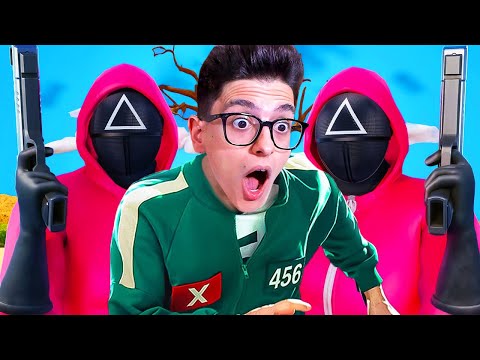 GIOCHIAMO AL VERO SQUID GAME 2 MA SU FORTNITE!!!