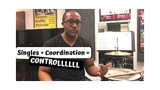 Jazz Drummer Q-Tip of the Week: Single Stroke Control and Limb Coordination!