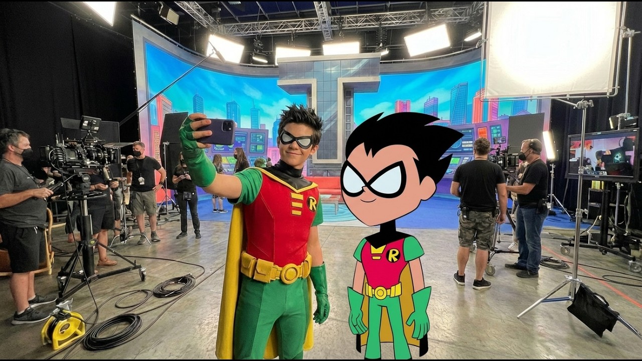 What If Teen Titans Go! Was Real?🎵(Robin, Starfire, Beast Boy, Raven, Cyborg & More)