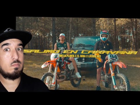 Salimo En Caravana - @The La Planta X @El Noba X @LOCURA MIX | Cumbia 420 REACCION