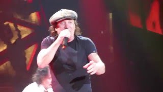 AC/DC - Given the Dog a Bone - 4th Row LIVE in Denver, CO 8FEB16
