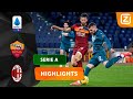 PRACHTIGE SPITSENGOAL VAN REBIĆ! ? | AS Roma vs AC Milan | Serie A 2020/21 | Samenvatting