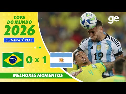 Gols e lances de Brasil x Argentina