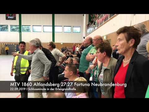 MTV 1860 Altlandsberg 27:27 Fortuna Neubrandenburg (1. Männer)