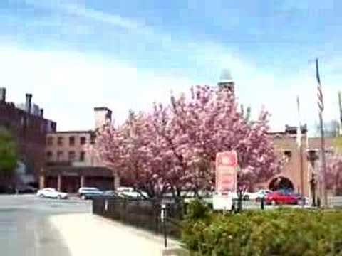 Walking toward Market street, looking right then left