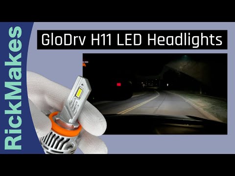 GloDrv H11 LED Headlights