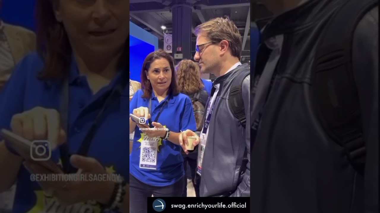 Exhibition GIrls Milano Hostess Agenzia at Milan Fintech Week #HostessAgenzia #FieraMilano